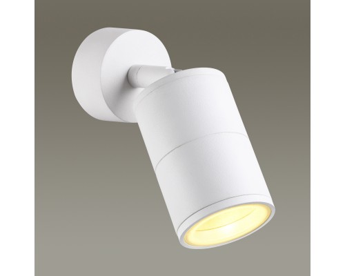 4208/1C HIGHTECH ODL20 107 белый/металл Настенно-потолочный светильник LED GU10 50W IP54 CORSUS