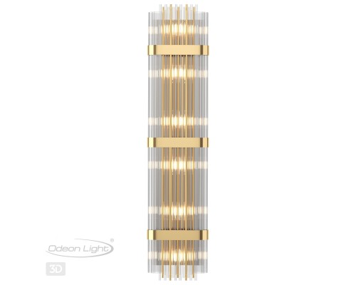4853/6W HALL ODL_EX21 золото/стекло Настенный светильник E14 6*40W  высота 1170см EMPIRE