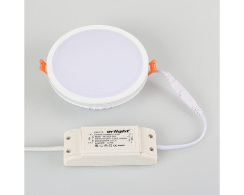 Светодиодная панель LTD-135SOL-20W White (ARL, IP44 Пластик, 3 года)