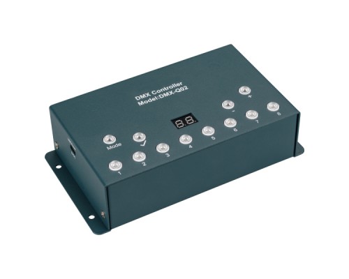 Контроллер DMX-Q02A (USB, 512 каналов, ПДУ 18кн) (ARL, IP20 Металл, 1 год)
