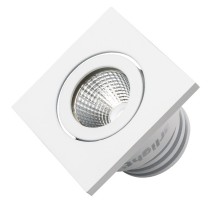Светодиодный светильник LTM-S50x50WH 5W Warm White 25deg (ARL, IP40 Металл, 3 года)