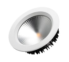 Светодиодный светильник LTD-187WH-FROST-21W Warm White 110deg (ARL, IP44 Металл, 3 года)