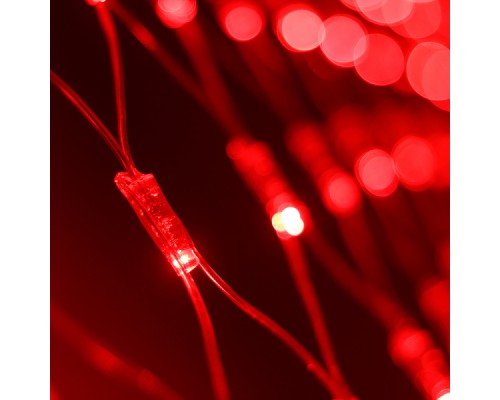 Светодиодная гирлянда ARD-NETLIGHT-CLASSIC-2000x1500-CLEAR-288LED Red (230V, 18W) (ARDCL, IP65)