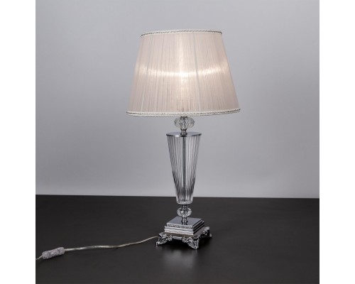 Настольная лампа с абажуром Citilux CL436811 Медея стеклянная