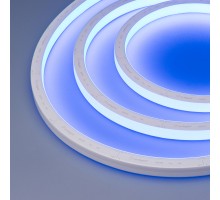 Герметичная лента AQUA-5000S-TOP-2835-120-24V Blue (16.5х16.5mm, 10W, IP68) (ARL, -) 5 м