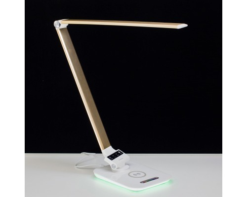 Настольный светильник LED Citilux Ньютон CL803012 с RGB USB Qi