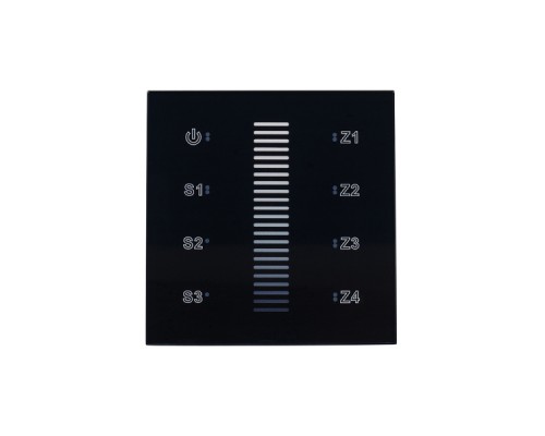 Панель Sens SR-2830A-RF-IN Black (220V,DIM,4 зоны) (ARL, IP20 Пластик, 3 года)