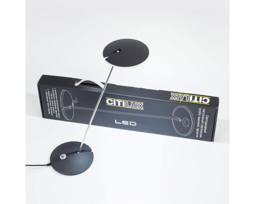 Настольный светильник Citilux Ньютон CL803032 LED с диммером Черный