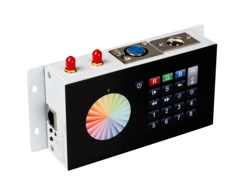 Контроллер DMX SR-2816WI Black (12V, WiFi, 8 зон) (ARL, IP20 Металл, 3 года)