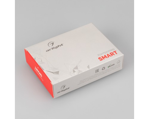 Контроллер SMART-K32-RGBW (12-48V, 4x8A, 2.4G) (ARL, IP20 Металл, 5 лет)