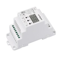Контроллер SMART-K3-RGBW (12-36V, 4x5A, DIN, 2.4G) (ARL, IP20 Пластик, 5 лет)