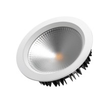 Светодиодный светильник LTD-220WH-FROST-30W White 110deg (ARL, IP44 Металл, 3 года)