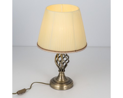 Настольная лампа с абажуром Citilux Вена CL402833 Бронза