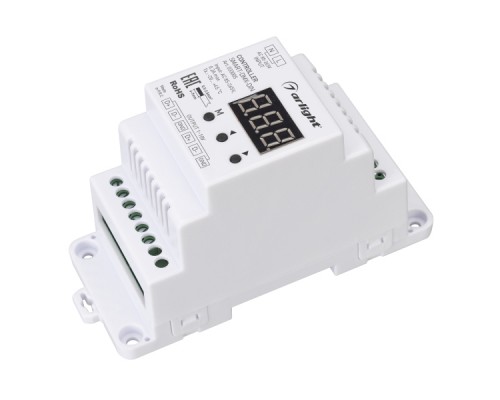 Контроллер SMART-DMX-DIN (230V, 2.4G) (ARL, IP20 Пластик, 5 лет)