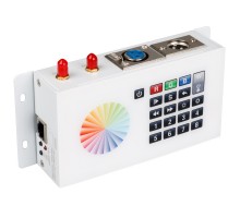 Контроллер DMX SR-2816WI White (12V, WiFi, 8 зон) (ARL, IP20 Металл, 3 года)