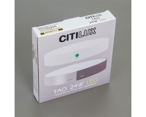 Светильник светодиодный Citilux Тао CL712240N Белый