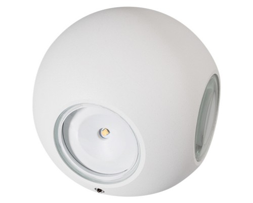 Светильник LGD-Wall-Orb-4WH-8W Warm White (ARL, IP54 Металл, 3 года)