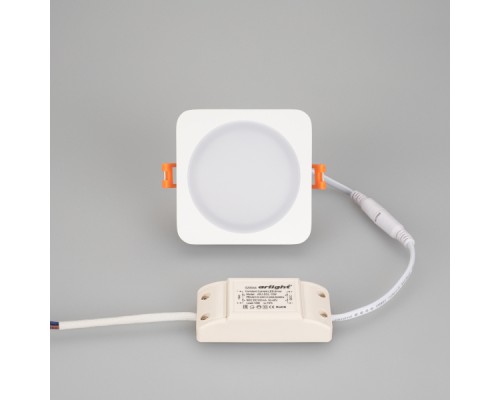 Светодиодная панель LTD-96x96SOL-10W Warm White 3000K (ARL, IP44 Пластик, 3 года)