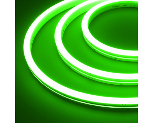 Гибкий неон ARL-MOONLIGHT-1712-SIDE 24V Green (ARL, 8 Вт/м, IP67) 5 м