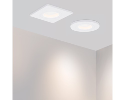 Светодиодный светильник LTM-S46x46WH 3W Warm White 30deg (ARL, IP40 Металл, 3 года)